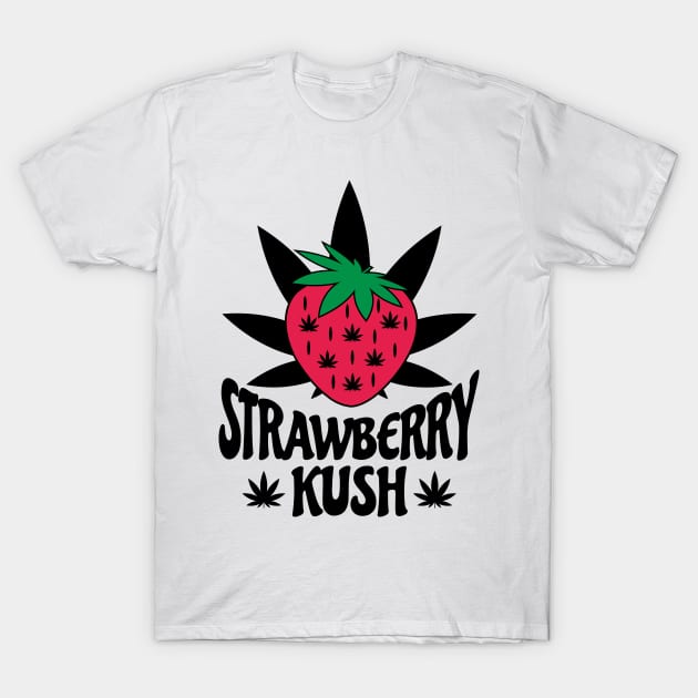 Strawberry Kush T-Shirt by defytees